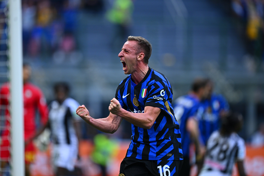El Inter de Milán superó a Udinese y mete presión al Napoli