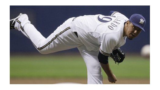 Mexicano Gallardo podrí­a abrir los playoffs por Milwaukee