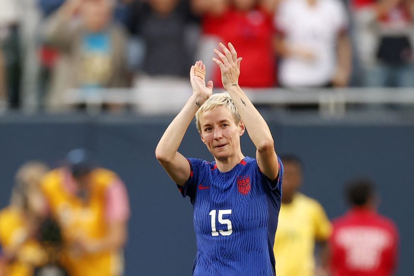 Megan Rapinoe vivió emotiva despedida de la selección de Estados Unidos