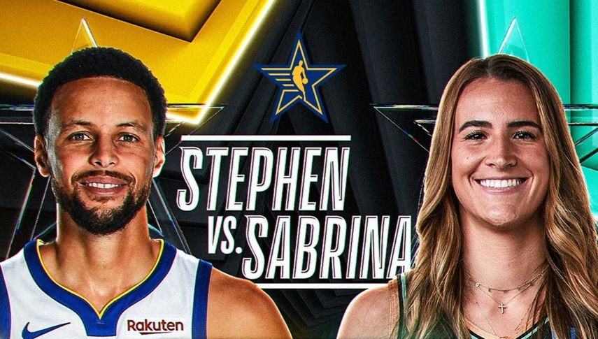 NBA: Stephen Curry vs Sabrina Ionescu y un desafío de triples en el Juego de Estrellas