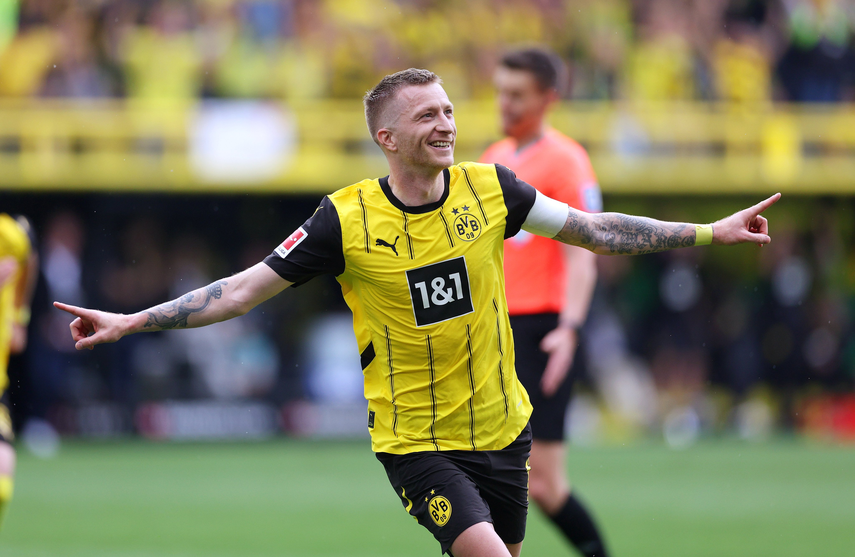 Borussia Dortmund goleó al Darmstadt en despedida de Reus del Iduna Park