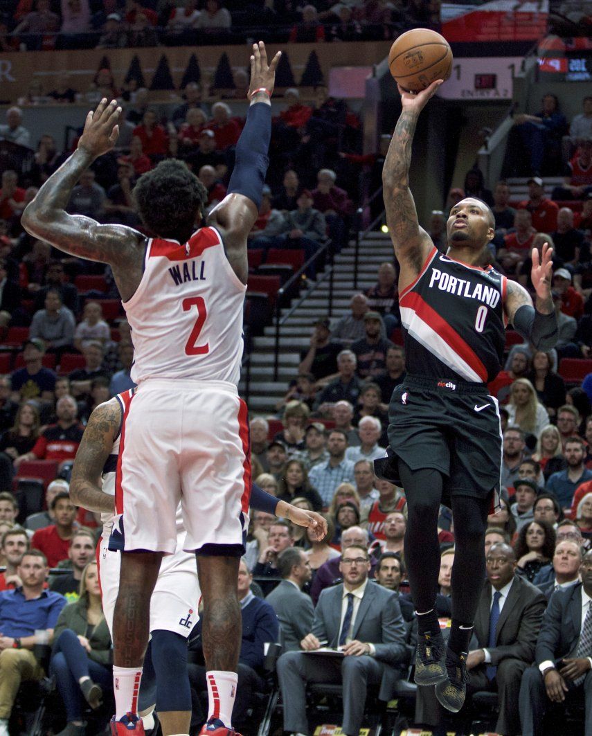 Morris anota 28 puntos, Wizards vencen a Blazers