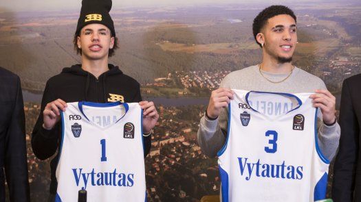 Hermanos Ball no anotan en su debut en Lituania