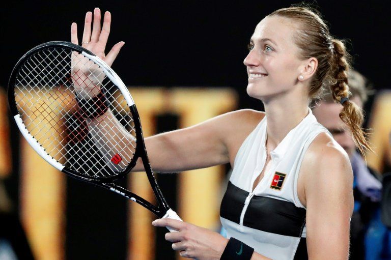 Kvitova vence a Collins y pasa a su primera final del Abierto de Australia