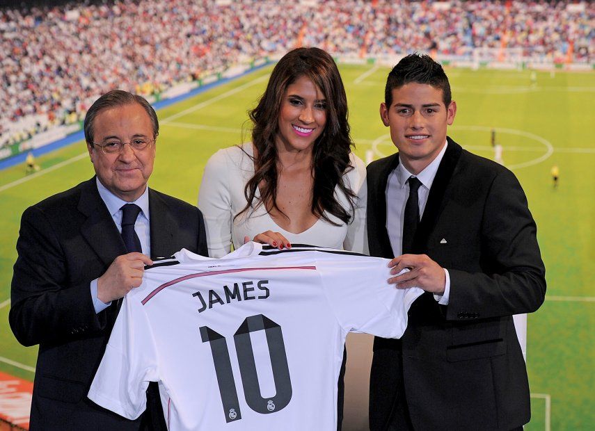 James Rodríguez, nuevo jugador del Real Madrid