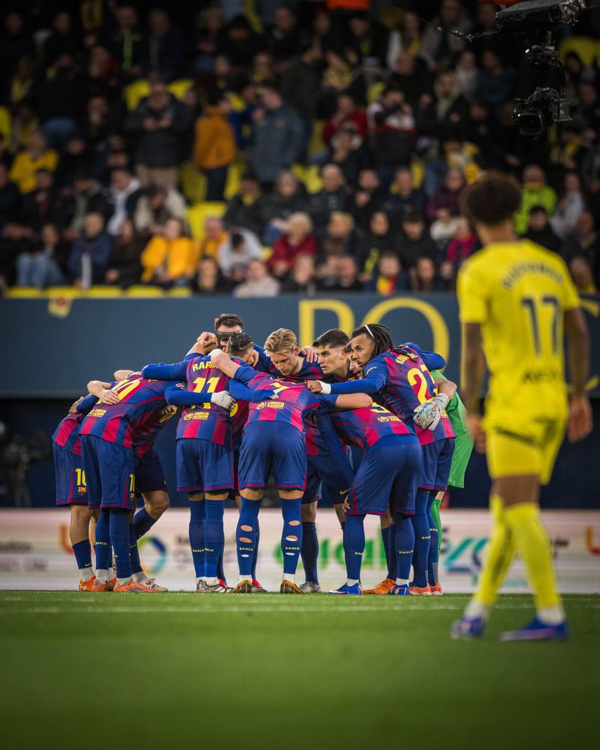 ¡LÍDERES! El FC Barcelona cierra el 2025 con victoria sobre el Villarreal