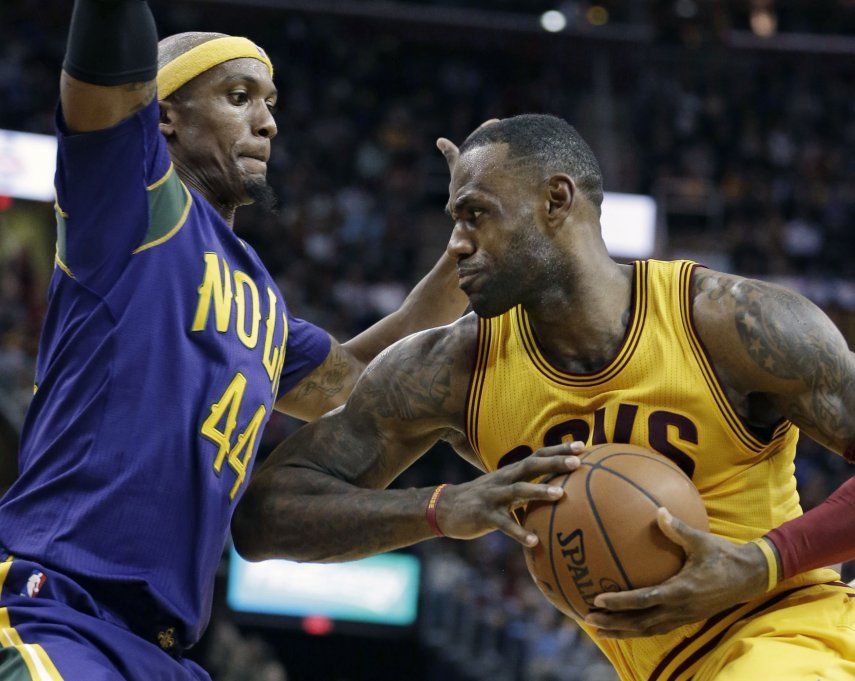 Irving y James guían triunfo de Cavaliers ante Pelicans