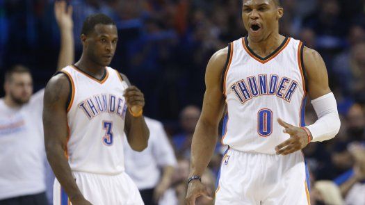 Westbrook y el Thunder vencen a diezmados Pelicans