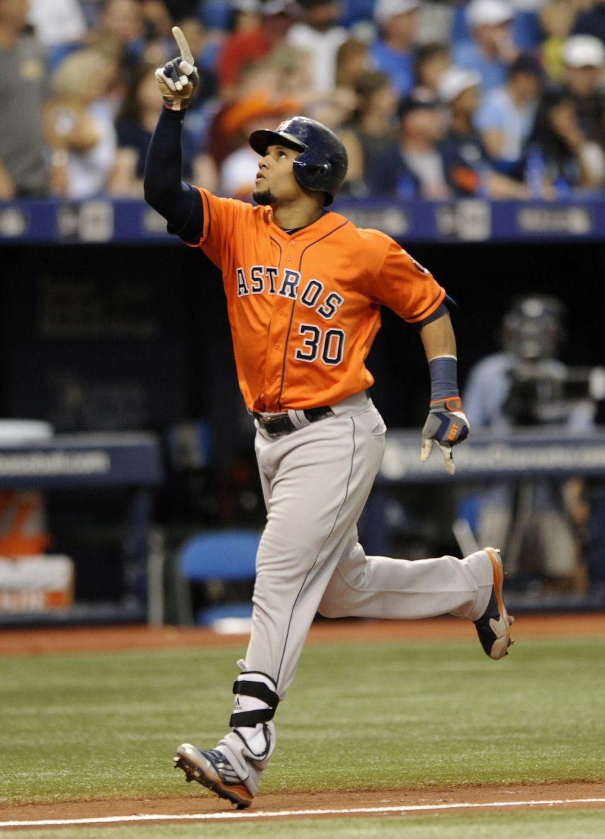 Con jonrones de Gómez y Valbuena, Astros se imponen a Rays