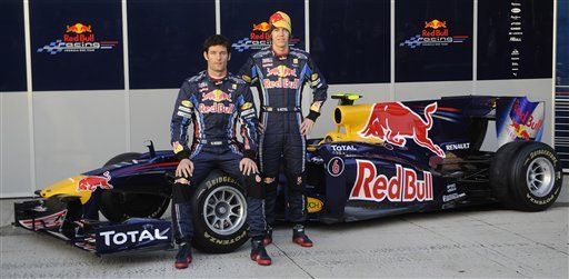 F1: Red Bull presenta su modelo 2010