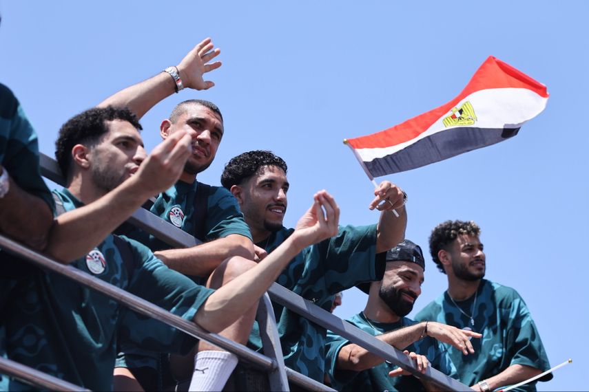La selección de Egipto es recibida de gran manera tras el Mundial 2026