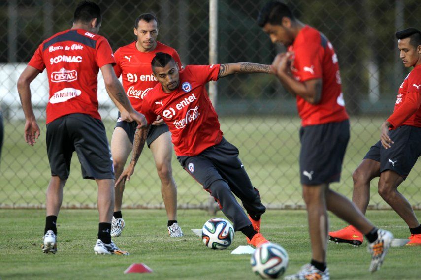 Vidal, súper contento y listo para España