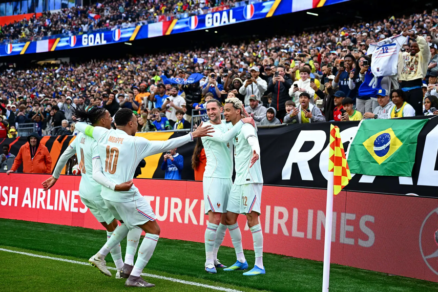 Kylian Mbappé y Francia superaron a Brasil en un amistoso de alto impacto