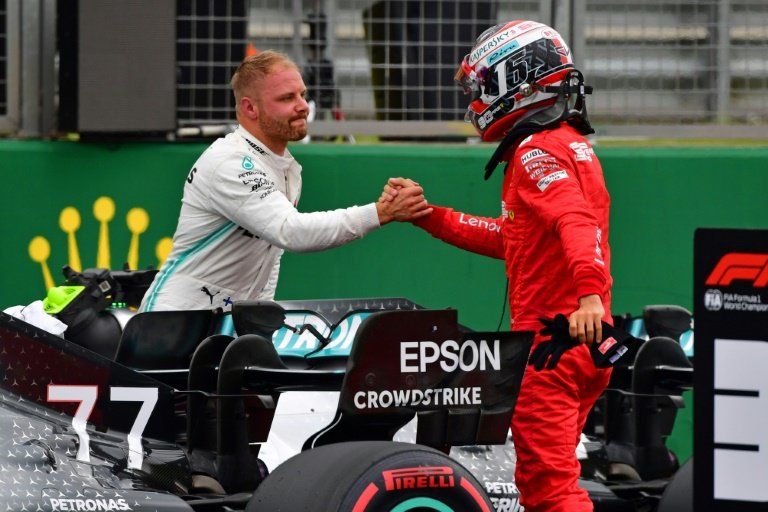 Bottas priva a su compañero Hamilton de lograr la pole en su casa