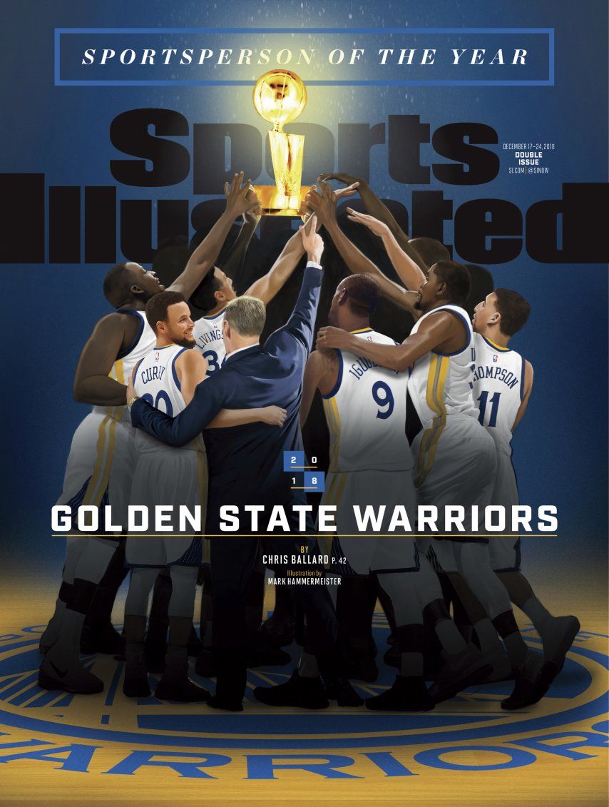 Warriors nombrados Deportista del Año por Sports Illustrated