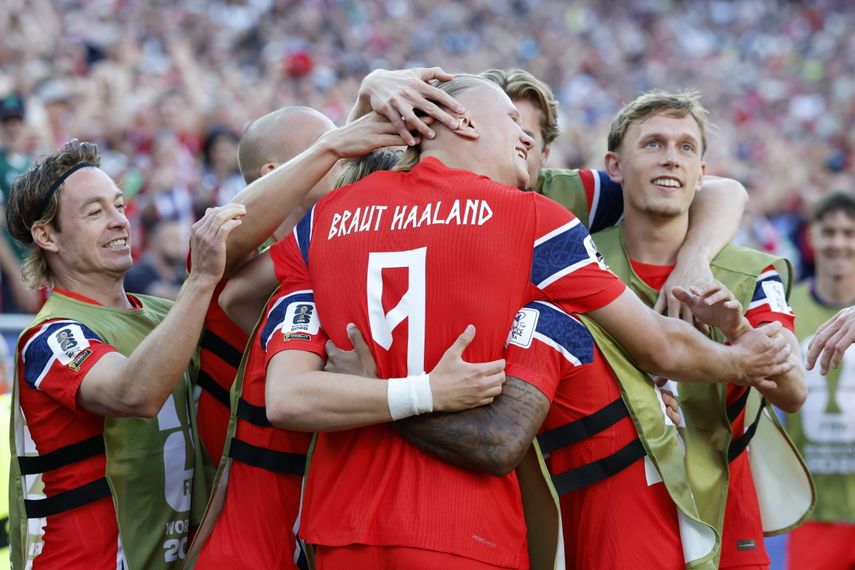 Mundial 2026: Erling Haaland lidera triunfo de Noruega ante Irak