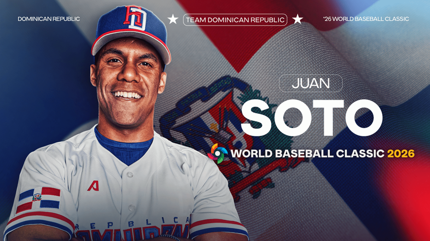 Clásico Mundial 2026: Juan Soto defenderá los colores de República Dominicana