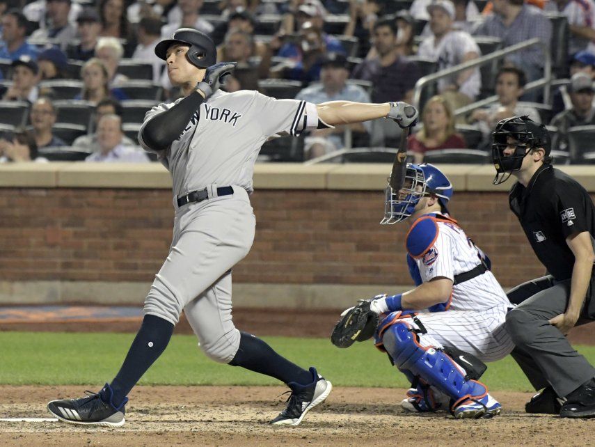 Judge a Yanquis victoria sobre Mets con jonrón en la 8va