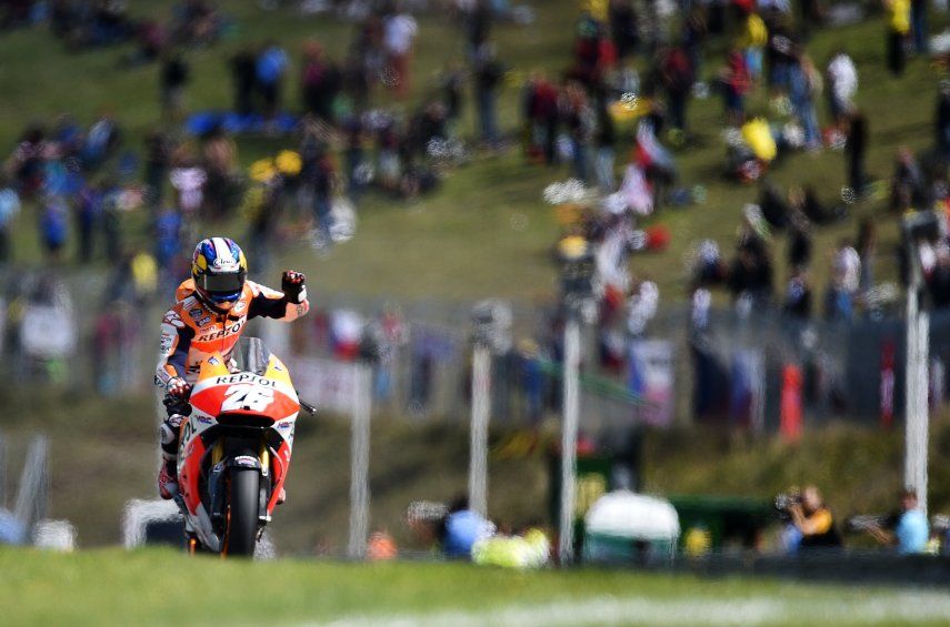 MotoGP de República Checa: Pedrosa vence a Márquez