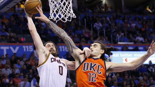 Love anota 29 puntos y Cavs doblegan al Thunder