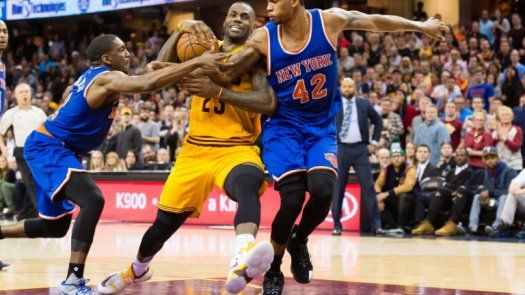 LeBron lleva a Cleveland a la cima con el triunfo sobre los Knicks