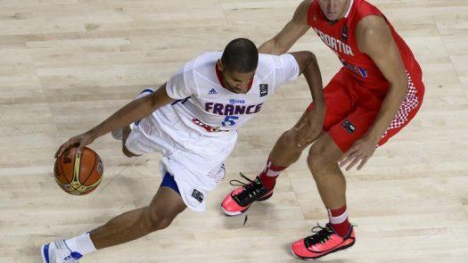 Francia se clasifica para los cuartos de final al imponerse 69-64 a Croacia