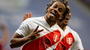 André Carrillo, el goleador de Perú en la Copa América 2021.