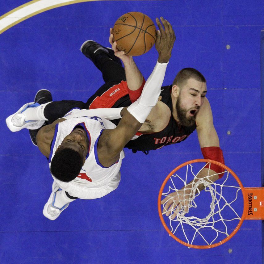 Raptors vencen a 76ers y rompen racha de 5 derrotas