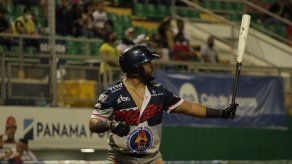 Pedro Aguilar, pilar ofensivo de Panamá Metro en la final del Béisbol Mayor 2022.&nbsp;