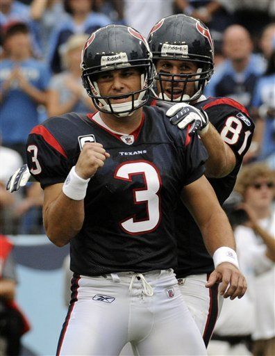 NFL: Texans 34, Titans 31; Brown mete gol de campo decisivo