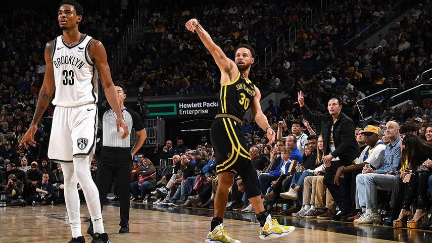 Los Warriors cortan la mala racha ante los Nets