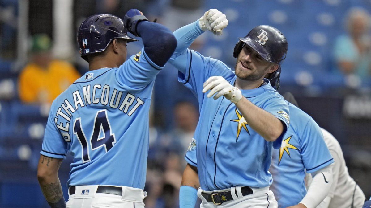 Rays alcanzan segunda mejor racha de MLB