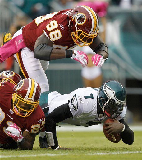 NFL: Vick en duda por lesión en costillas