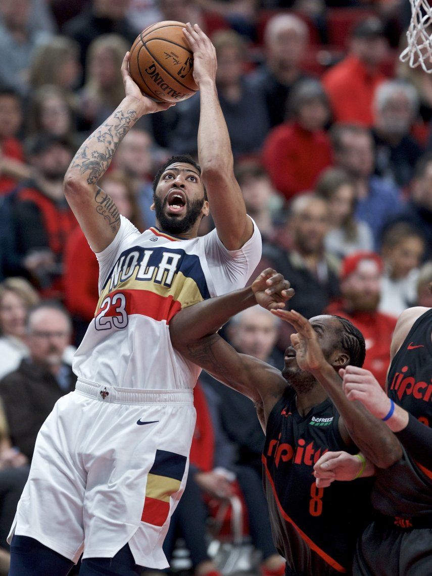Pelicans: Davis se perderá 2 semanas por esguince en dedo