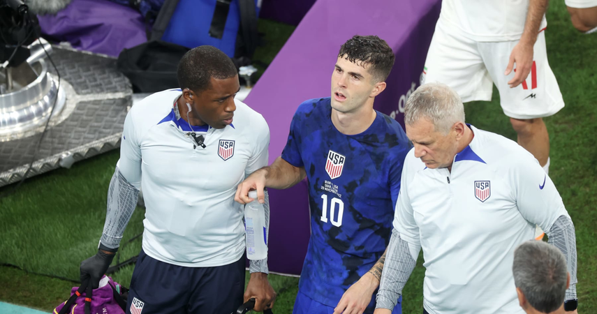Qatar 2022: Christian Pulisic es diagnosticado con una contusión pélvica&nbsp;