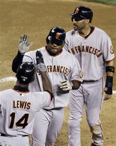 MLB: Gigantes 9, Diamondbacks 4; Sandoval empuja tres