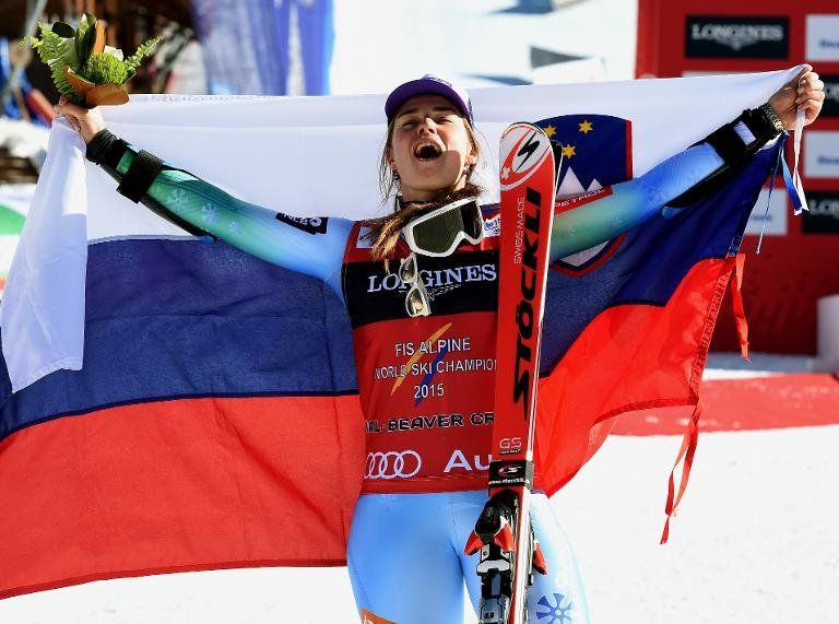 Tina Maze continúa imparable en el Mundial