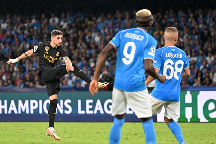 Champions League: Posible alineación del Real Madrid y Napoli