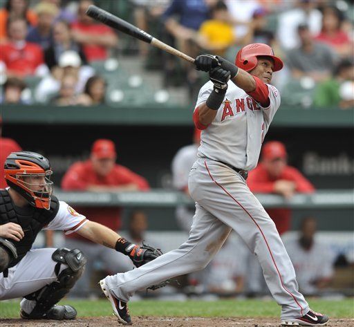 MLB: Angelinos 11, Orioles 2; Aybar batea de 4-4