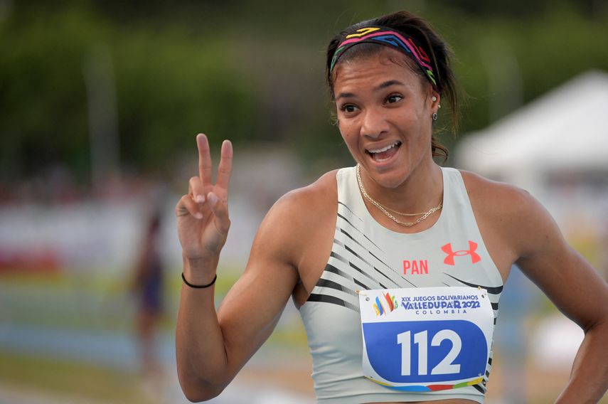 Gianna Woodruff impone récord sudamericano en el Mundial de Atletismo 2022.&nbsp;