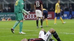Aficionados se burlan del Milan tras 1-1 con Verona