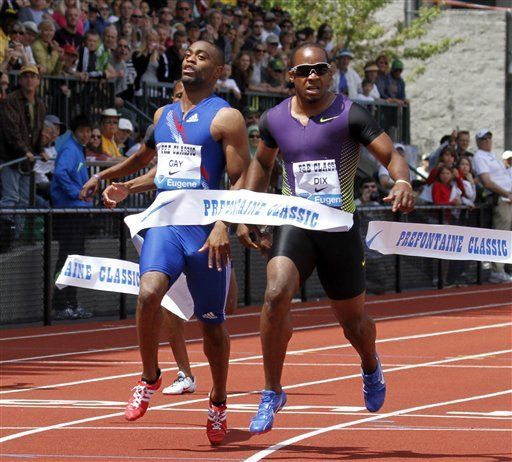 Dix arruina regreso de Gay en el Prefontaine Classic