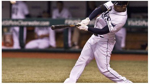 Carlos Peña de los Rays llega a seis partidos seguidos con jonrón
