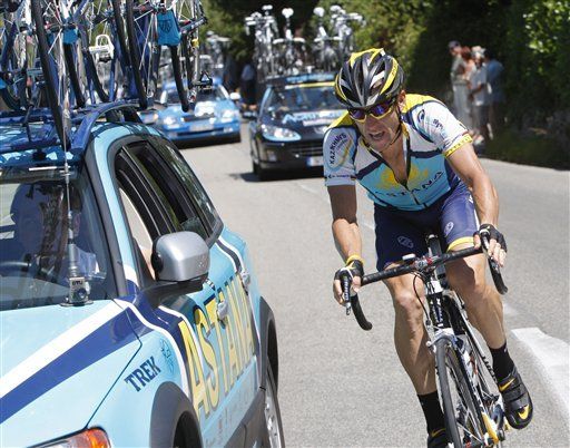 Armstrong no lamenta 3er puesto en el Tour de France