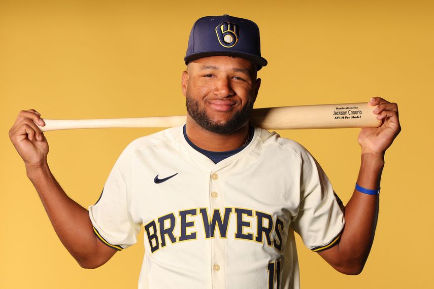 MLB: El novato estrella Jackson Chourio se gana un lugar en el roster del Opening Day