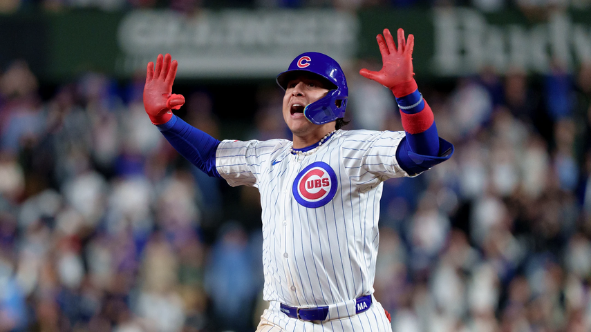 Miguel Amaya conecta su primer cuadrangular de la temporada 2026 con los Cubs