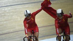 China brilla en la primera jornada del Mundial de ciclismo en pista