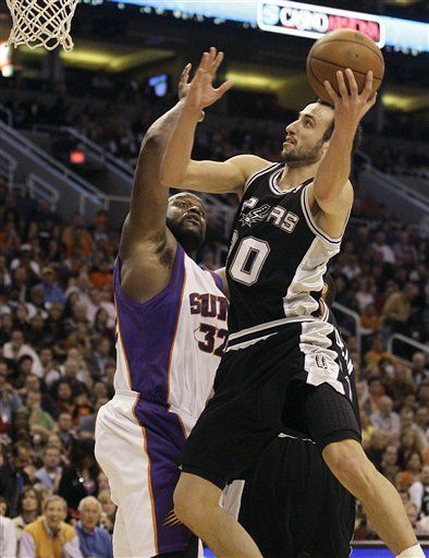 NBA: Spurs 114, Suns 104, encabezados por Ginóbili