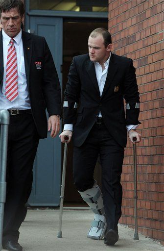Man United: Lesión de Rooney no es tan grave