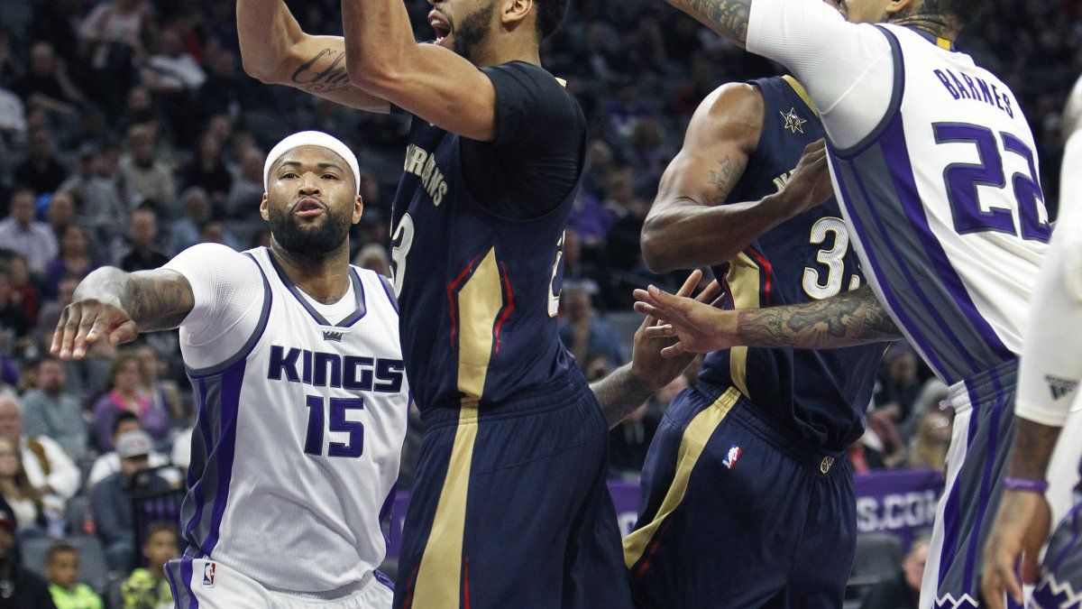 Cousins anota 28 y lidera a Kings en triunfo sobre Pelicans